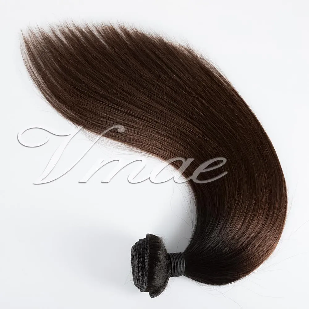 VMAE Brazilian Peruvian Straight T#1B/4 Weaves 3 Bundles Lot Unprocessed Virgin Human Hair Extensions Black Hair Weft Price No Tangle