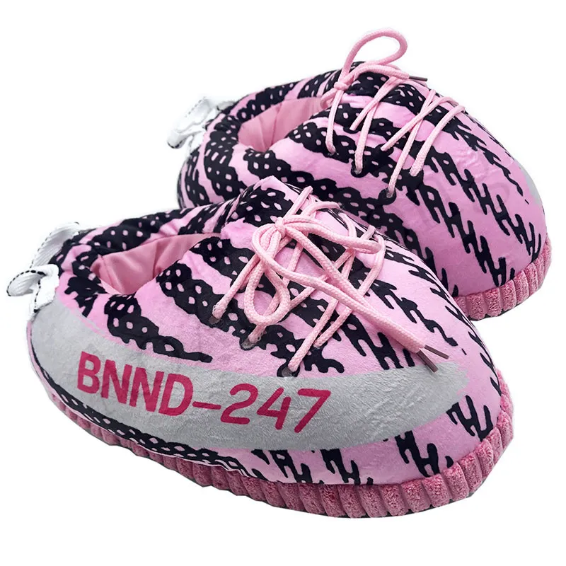 Winter Slippers Women Warm Home Slippers Ladies Cute Pink Shoes Woman House Indoor Women / Men Sneakers Big Size 35-43