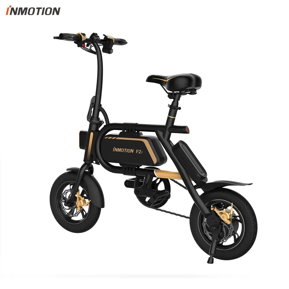 INMOTION P2F EBIKE Folding Bike Mini Bicycle Electric Scooter Lithium ion Battery 350W CE RoHS FCC