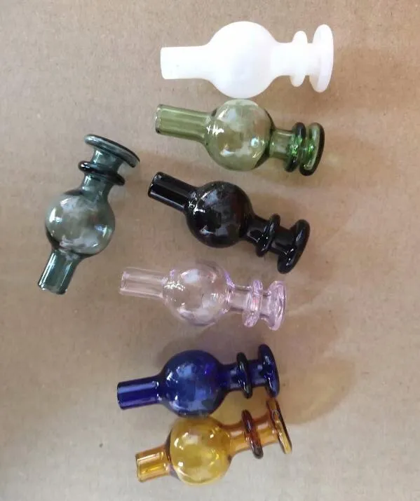 Renkli UFO Cam Şişe Carb Cap Kubbe 35mm OD 7 renk Kuvars Banger Çivi Su bong nargile Yağ Rig Için Sigara Aksesuarları