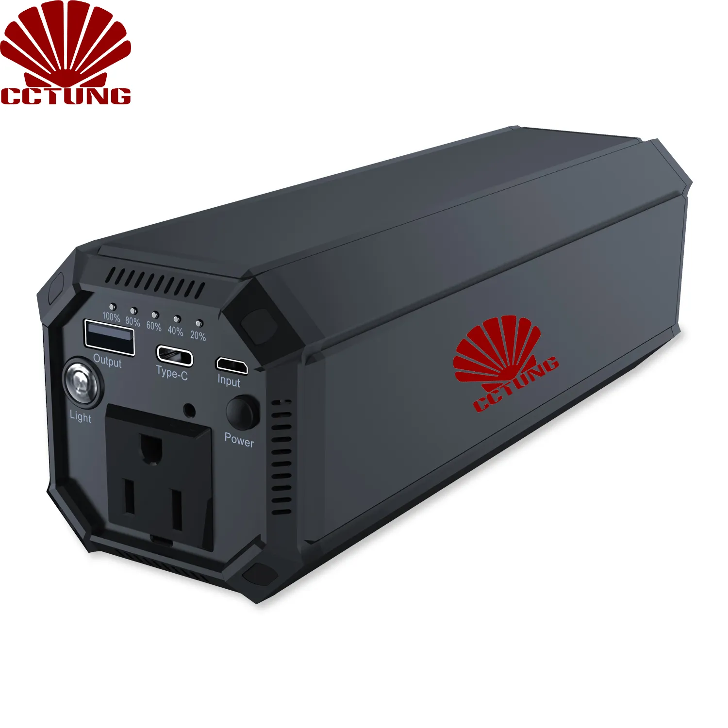 IP69 Inverter AC Güç Bankası ile AC 100 W Sinüs Dalga 17w USB 18W Tip-C Çıkışı 31200 mAh Pil 3-100W Cihaz Kullanımı için Delti