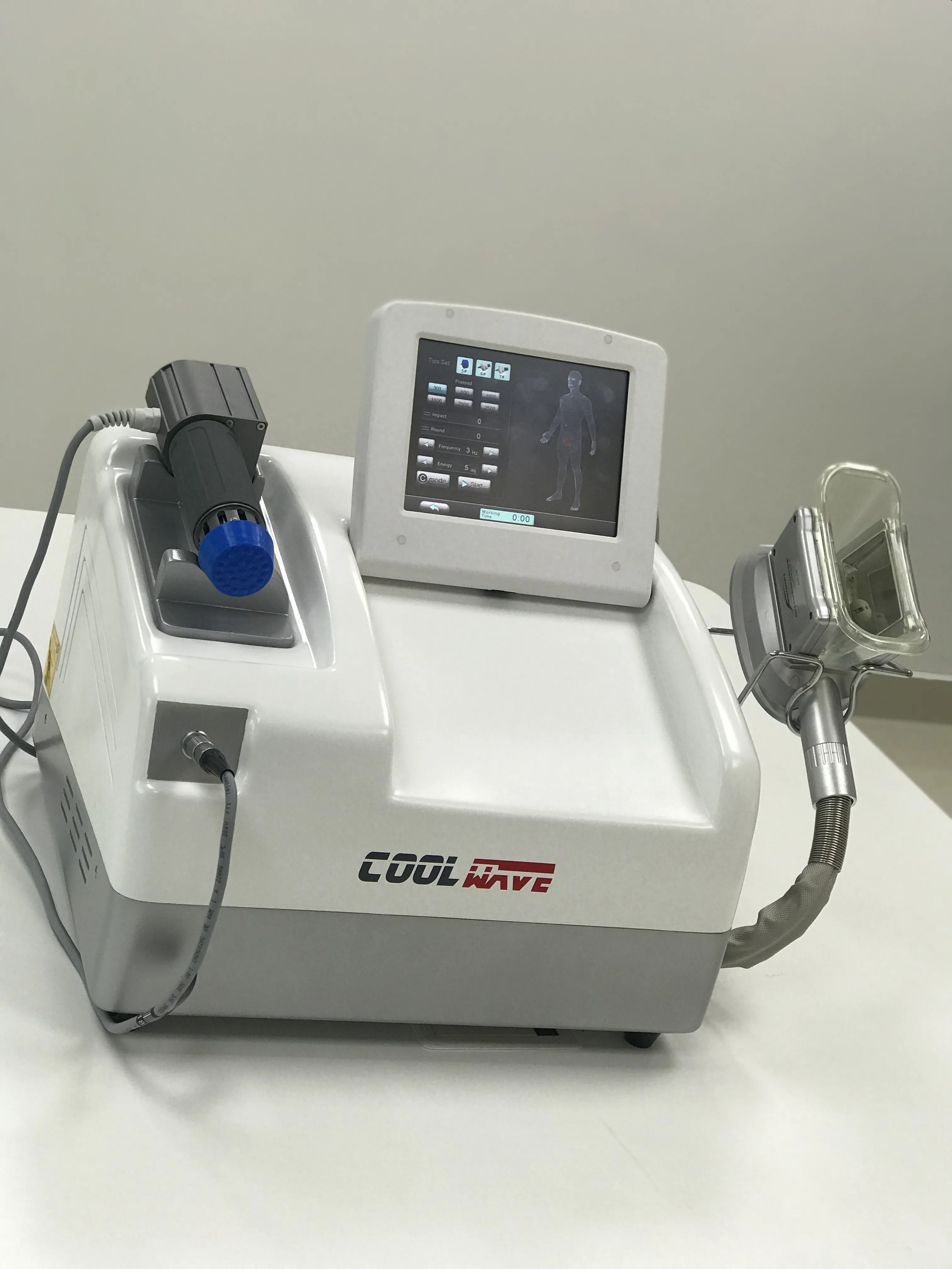 Portable Cryolipolysis with shockwave in upper and lower abdomen/Cool fat freezing machine for weight loss