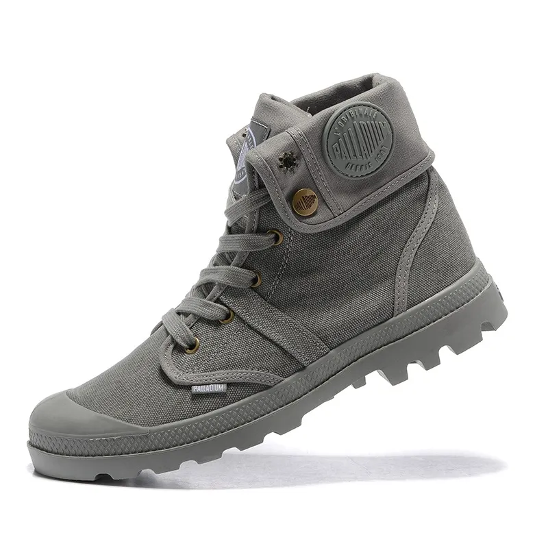 DHgate Original Palladium Brand Boots Red and White Winter Sneakers for Men and Women Shoes Accessories