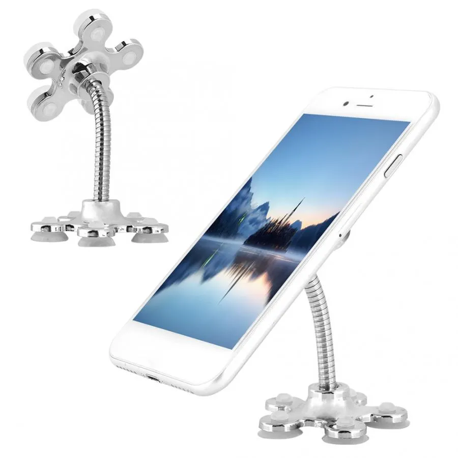Suction Cup For Phone Rotatable Car Phone Mount: Flower Design