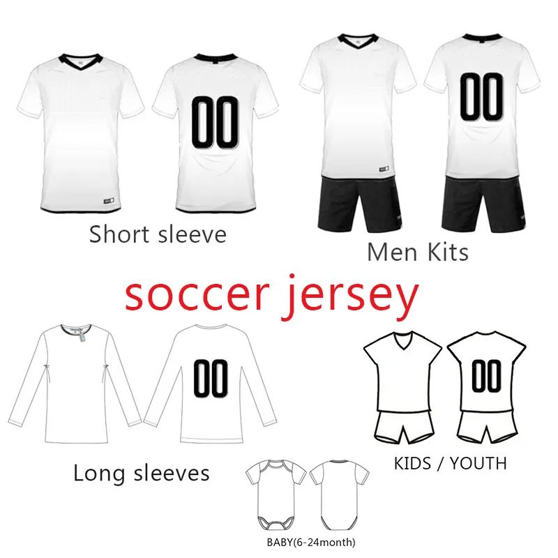 Thai Soccer Jersey Wholesale ربط كرة القدم الفانيلة (قبل وضع طلب، يرجى الرجوع إلى خدمة العملاء) التسوق مجانا