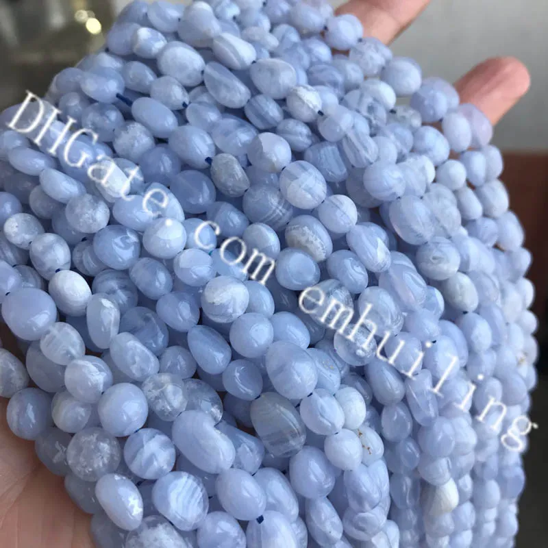 Blue lace agate mala deals