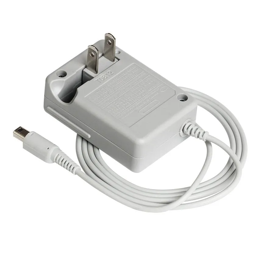 EU Plug Chargeur pour Nintendo 3DS XL, 3DS, 2DS, DSi - Gris