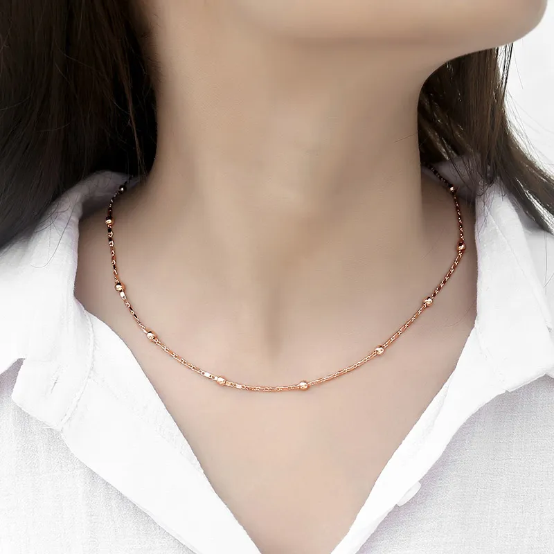 Rose gold shop chain wholesale
