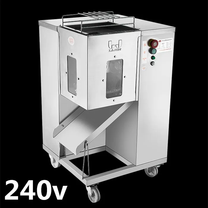 Groothandel - gratis verzending 240v QSJ-A Multifunctionele vleessnijmachine, vleessnijmachine, vleessnijmachine