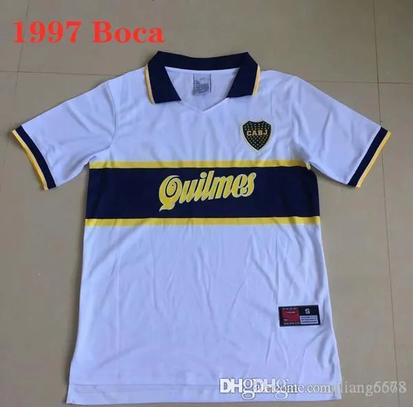 NIKE Boca Juniors 2000オーセンティック　マラドーナ　新品 Retro Classic Boca Juniors Vintage Soccer T Shirts 1997 2001