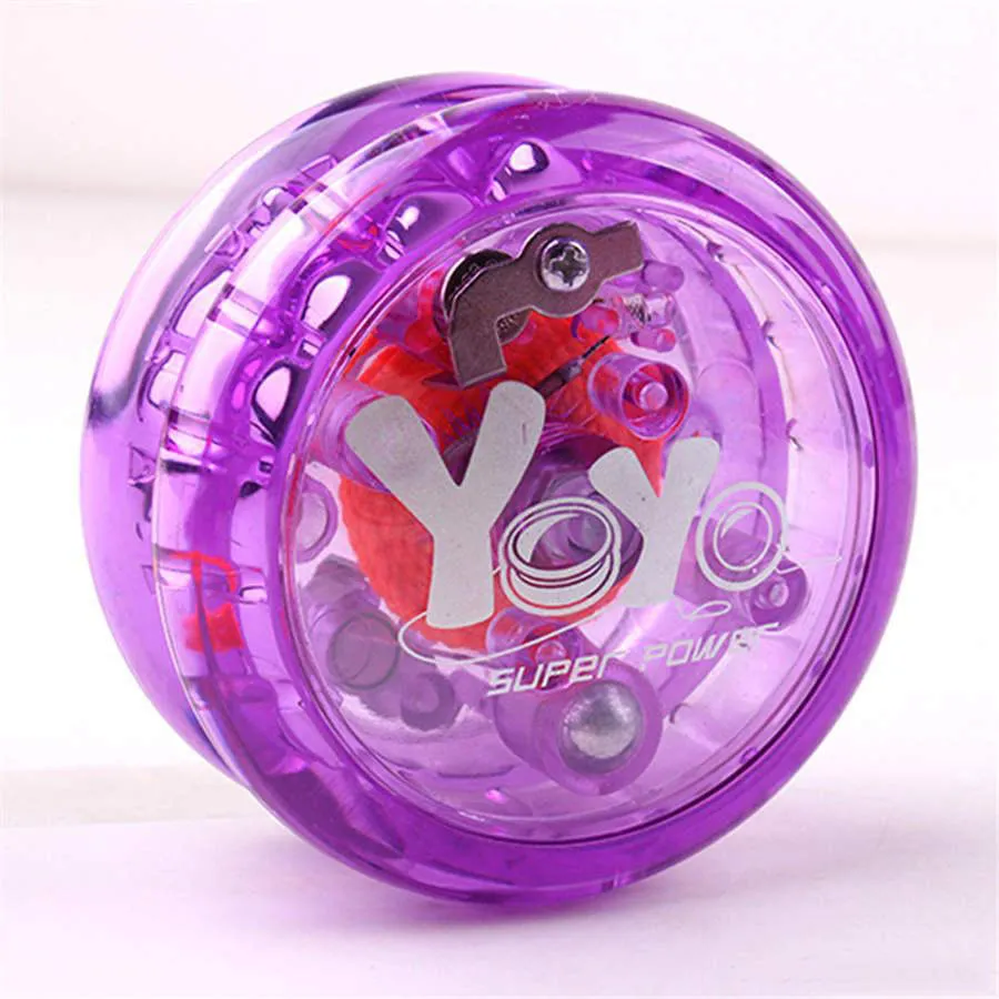 Plastique réactif Yoyo Ball Enfants Jouet Led Jouet Clignotant Cadeaux pour  Enfants Débutants Apprenant