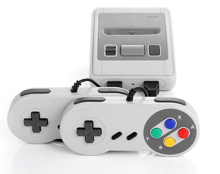 Mini console de jeu SFC Sortie AV SNES 500 Les jeux vidéo classiques peuvent se connecter à la télévision et pour deux joueurs277N