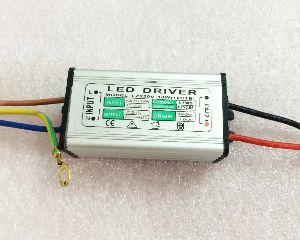 0-50W Low Voltage Lighting Transformer with trailing leads for