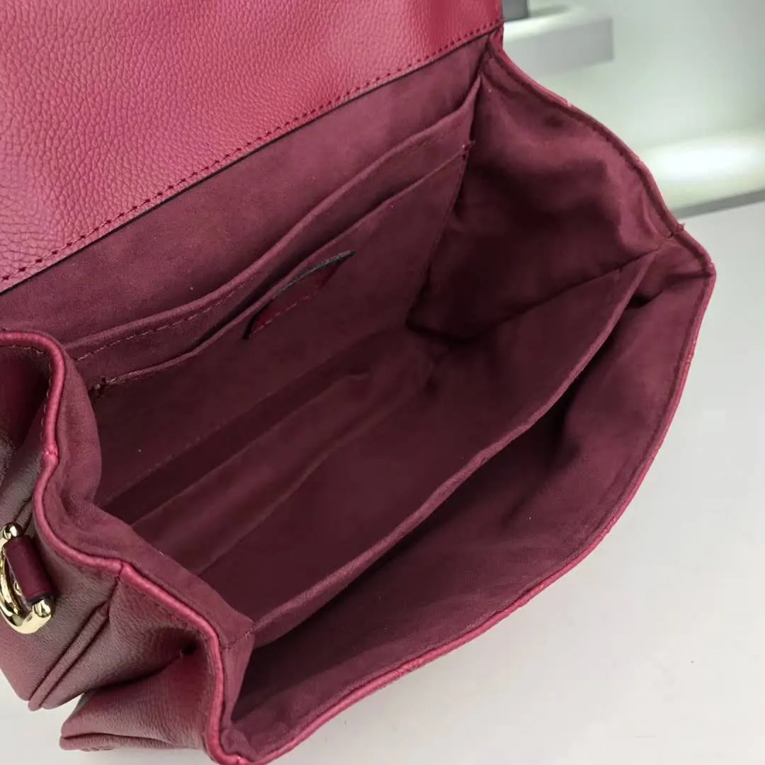 women Messenger leather women`s handbag pochette shoulder crossbody 41487