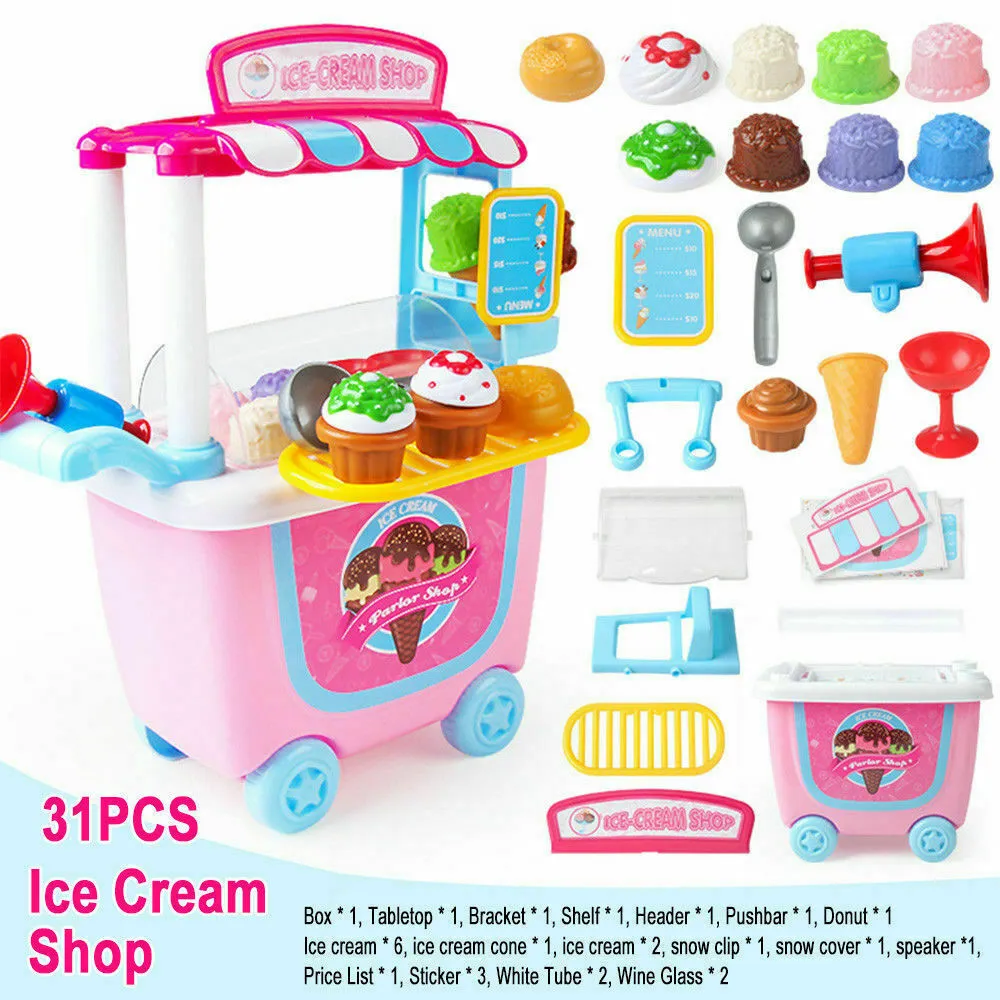 Ice cream shop toy set discount