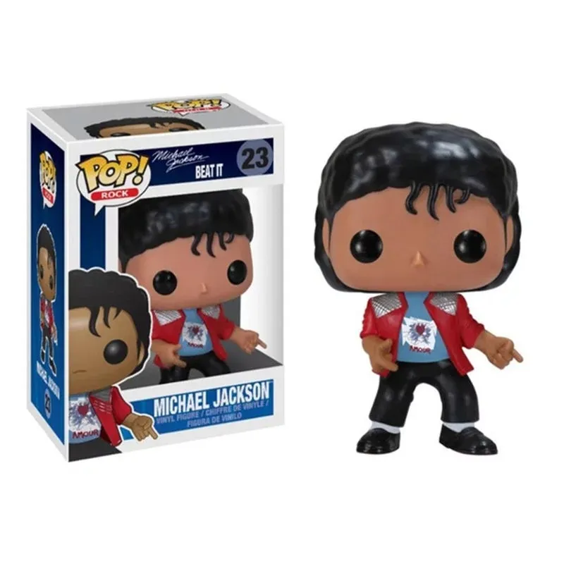 5 Styles Funko Pop Michael Jackson Action Figures Doll Toys 10cm PVC Action  Music Superstar Doll Model Toys Kids Gift L544 From Angela918, $9.59