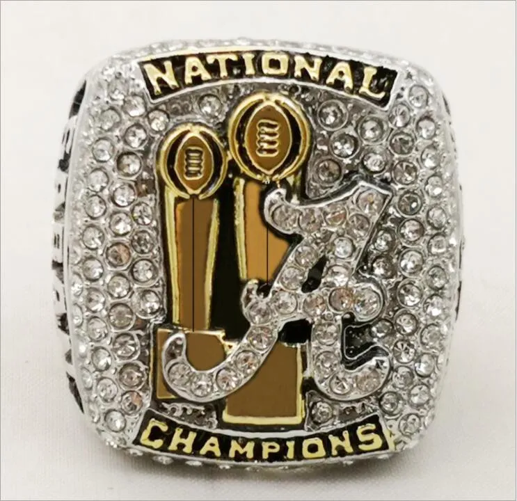 NCAA 2017 Alabama championnat bague de haute qualité mode champion anneaux Fans meilleurs cadeaux fabricants livraison gratuite