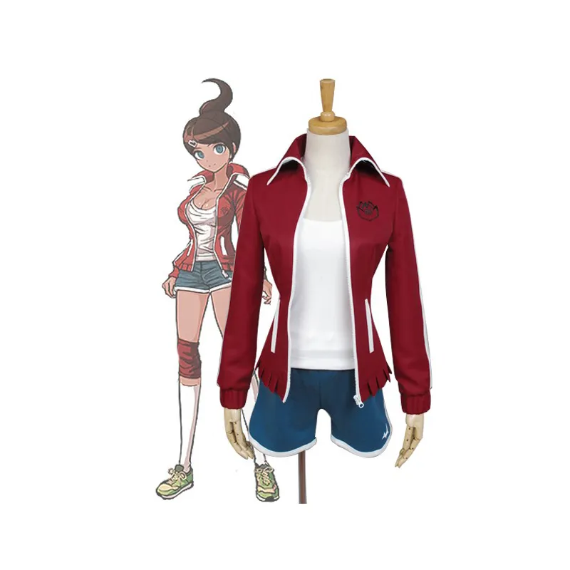 Danganronpa Aoi Asahina Cosplay Kostüm İçin Kadınlar Kız Tam Set