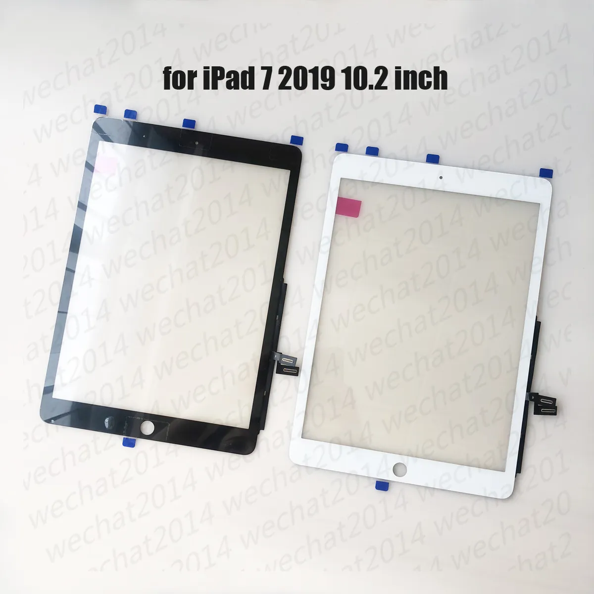 Panneau en verre à écran tactile 300pcs avec numériseur pour iPad 7 7ème 8 8e 2019 2020 A2197 A2200 A2198 GRATUIT DHL