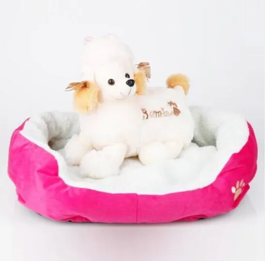 grossist gratis frakt bomull husdjur varm vattenloo med pad m storlek