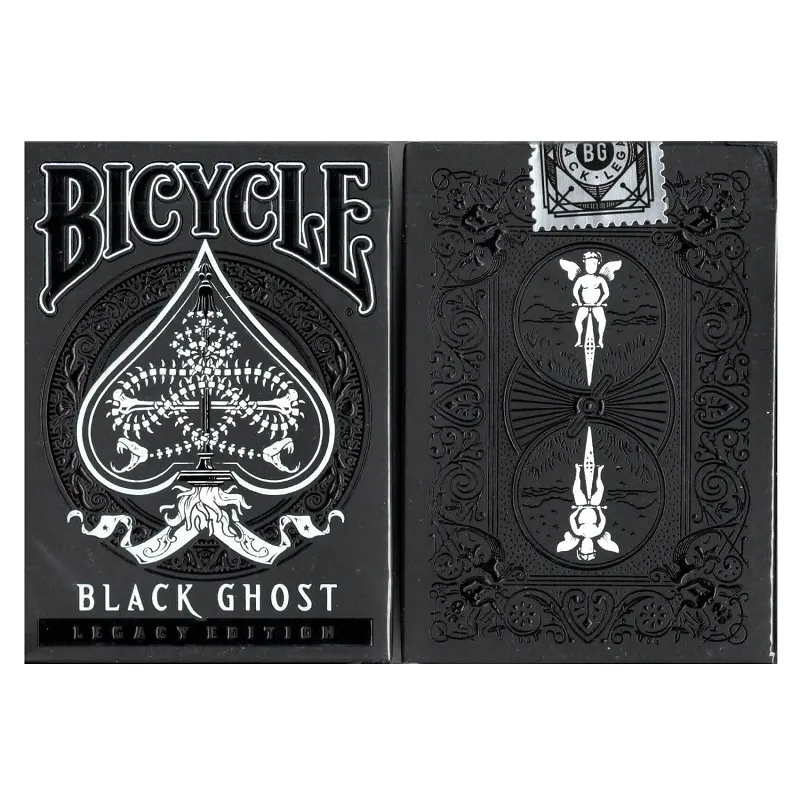 Bicycle Black Ghost Legacy Edition Playing Cards Ellusionist Deck