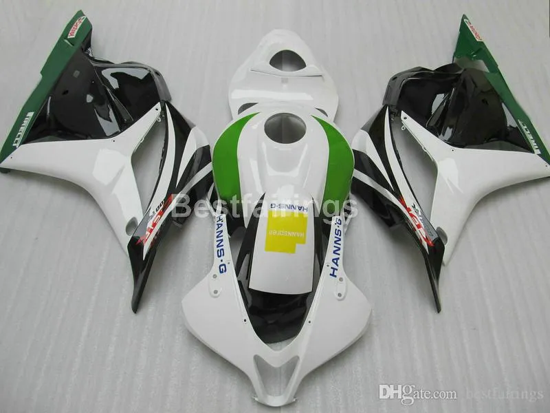 ホンダCBR 600RR 09 10 11ホワイトグリーンブラックフェアリングセットCBR600RR 2009 2011 XS32