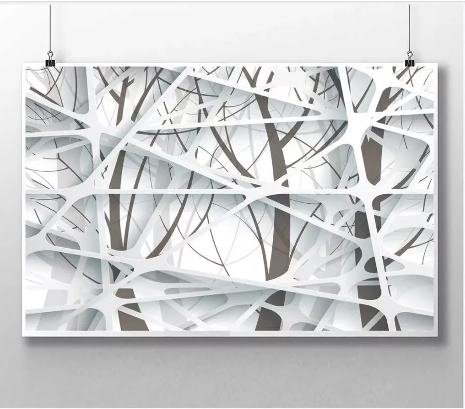 Personalizzato 3D Photo Silk Mural Wallpaper Decorazione d'interni Moderno minimalista grande albero 3D soggiorno TV sfondo carta da parati per pareti 3d