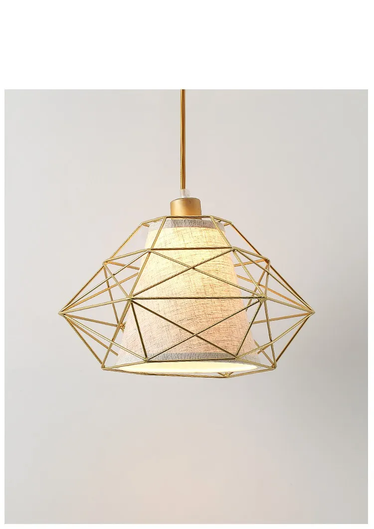 Modern Black Gold Wire Cage Pendant Lights For Dining Room Bedroom Living Room Kitchen Restaurant Bar Cafe Hotel Office Study Mall From Sunshinegz2015 185.93 DHgate.Com
