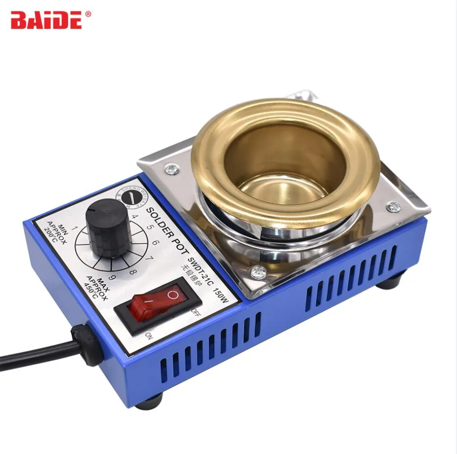 Solder Pot Led 220V 150W Solder Pot with 50mm Bath Diameter for Soldering and ...
