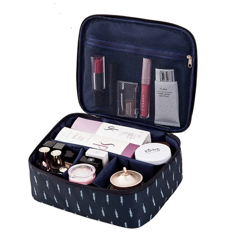 Heet verkoop reizen mode dame cosmetische gevallen schoonheidsspecialiste opbergtassen grote capaciteit vrouwen make-up tas reizen pouch portemonnees