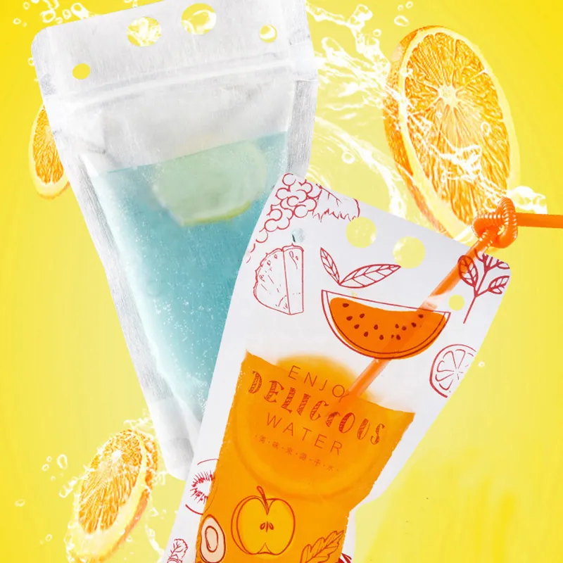 【オーダー品】　ドリンクバッグ ミルクティー、豆乳、ジュース用のフロストマルチスタイルの