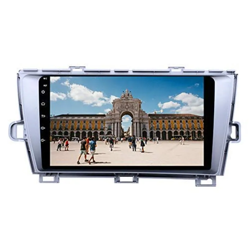 Radio de navegación GPS con vídeo para coche Android de 9 pulgadas para Toyota Prius LHD 2009-2013 con Bluetooth USB