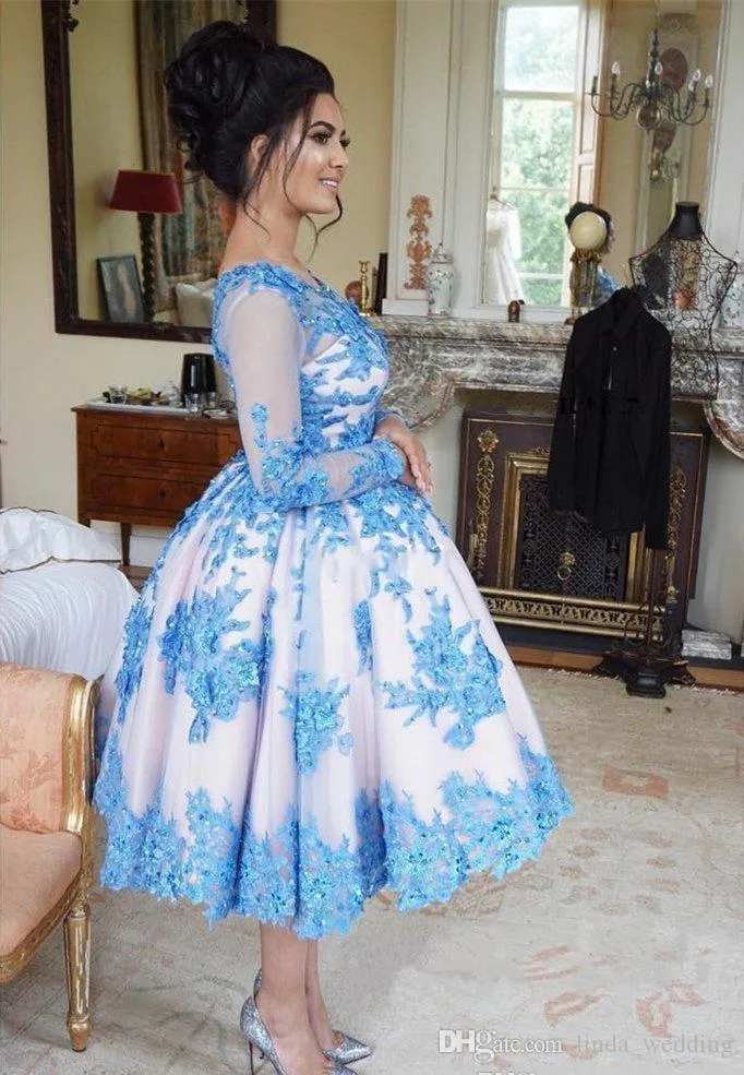 strapless floral dress knee length Nox Q842 Blush Flower Strapless Tiered Dress main image 1