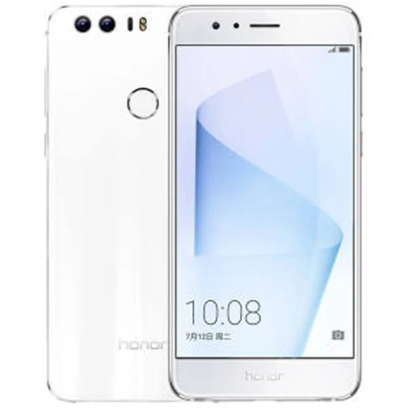 Originele Huawei Honor 8 4G LTE mobiele telefoon KIRIN 950 OCTA CORE 3GB RAM 32GB ROM ANDROID 5.2 "FHD 12.0MP Vingerafdruk-ID NFC Smart Mobiele Telefoon