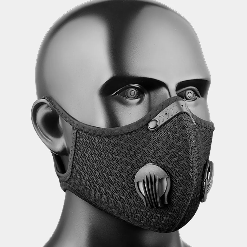 Activated Carbon Masks Riding Mask Outdoor Running Anti-fog Haze Men And Women Warm Mask Bicycle Dust-proof Sports Mask