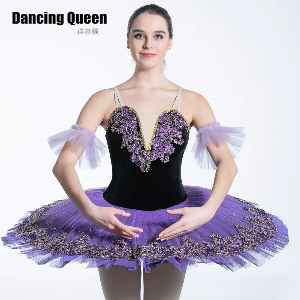Bll0087 Elegantes Lila Ballett Tutu Für Damen Und Mädchen, Ballettkleider  Für Ballerina, Pfannkuchenteller Tutus, Professionelle Kostüme Von 89,45 €  | DHgate
