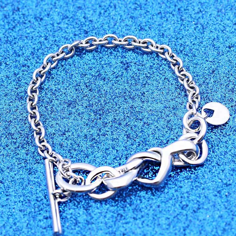 Compra Pulsera Entrelazada Por Corazón Aplicable A Pandora 925 Joyería De  Plata Esterlina Con Caja Original Moda De Alta Calidad Brazalete De Señoras  Clásicas Barato | Entrega Rápida Y Calidad | Es.Dhgate