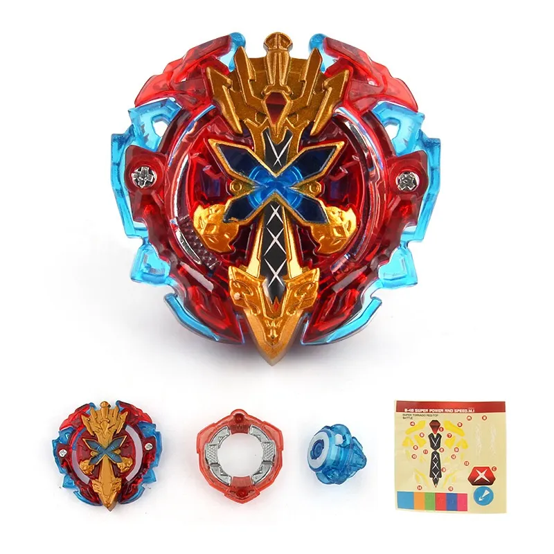 Xcalius Excalibur Burst Beyblade Top Set B 48 with Launcher 2024 Version Battling Gyro Battling Top
