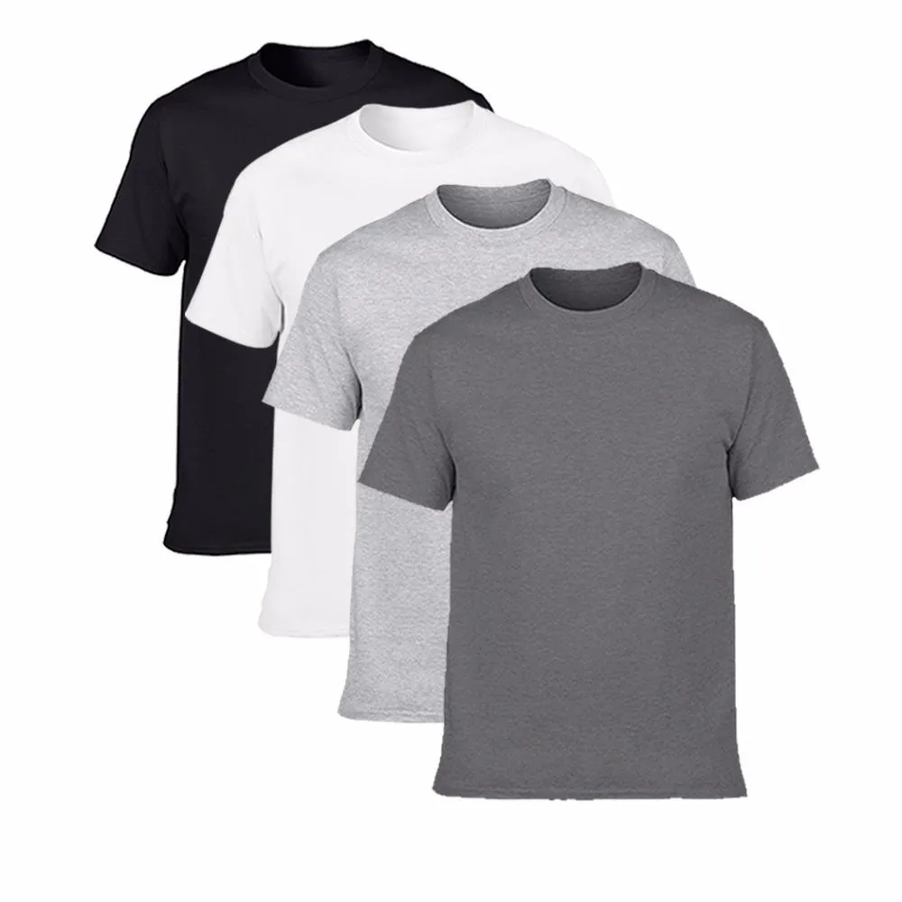 Klassische Männer T Shirt Kurzarm O Hals Herren T-Shirt Baumwolle T-Shirts Tops Herren Marke T-shirt Plus Größe S -3xl Solide Trend