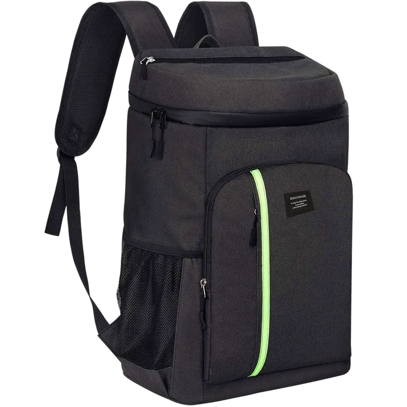 Sac à Dos Isotherme 28L Pour Pique-nique, Camping & Plage | Tissu Oxford 600D | Garde Au Frais 36 Canettes