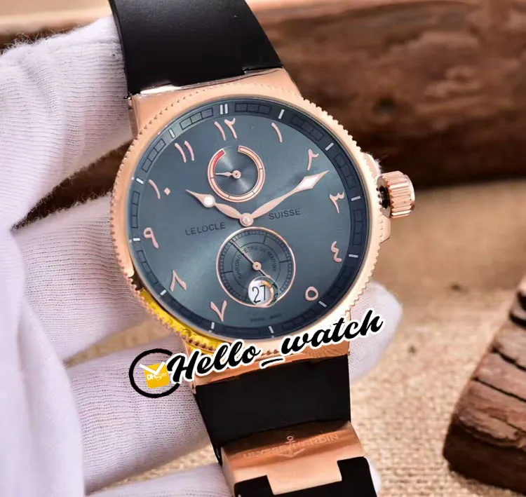 New Maxi Marine Diver 1186 126 3 42 1183 310 Steel Case Black Dial