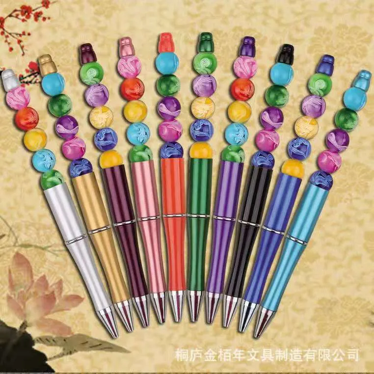 Amazon USA Japen hot sale add a bead beadable pen original bead pens customizable Lampwork craft,Writing tool