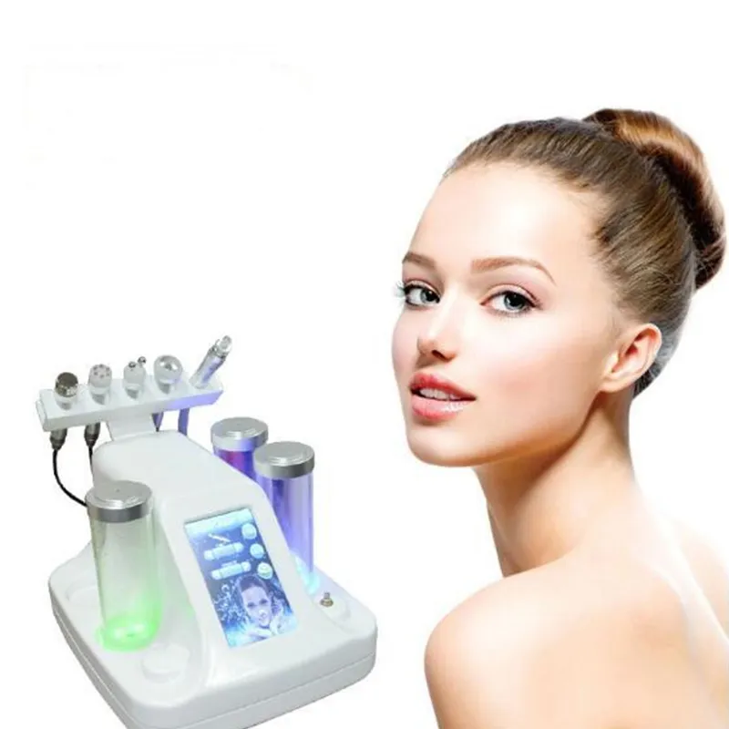 5-in-1 kleine bubbel zuurstof en waterstraal peeling spa gezichtsmachine - gezichtsreiniging zwart acne houdt de huid mooi