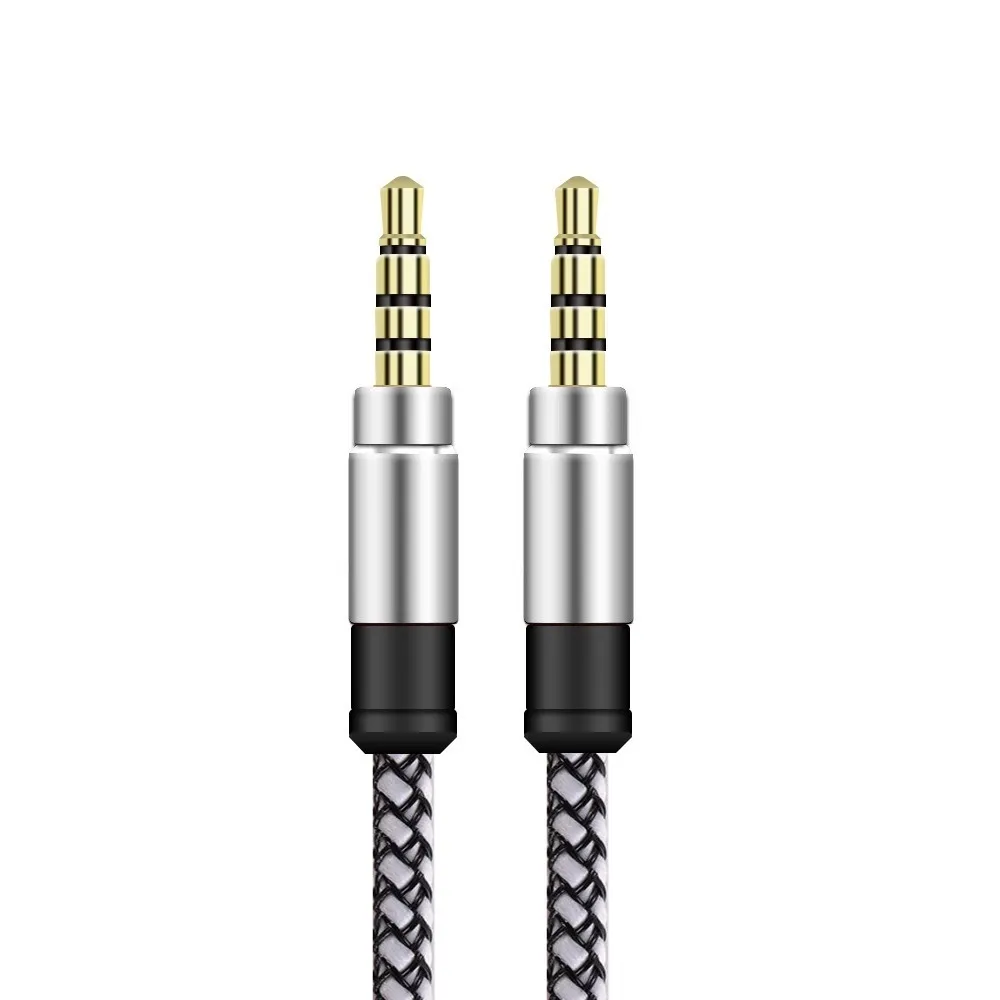 ENUODA 3.5mm Nylon Braided Aux Cable, Audio Auxiliary Input Adapter Male To Male Compatible With Headphones, Smartphones, Home/Car Audio Systems, Speakers,Echo & More,3FT,Green - View #9