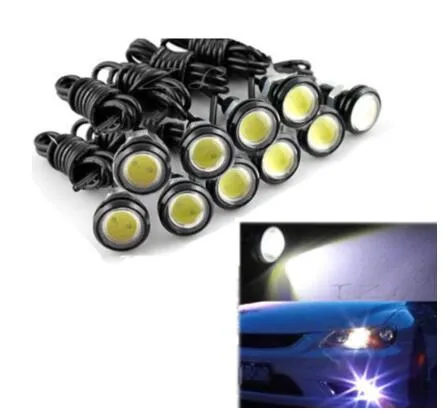 Hoge helderheid Eagle Eye Lamp Universele Auto DRL 18 MM LED Daytime Running Light IP68 Waterdicht Dag Autolicht