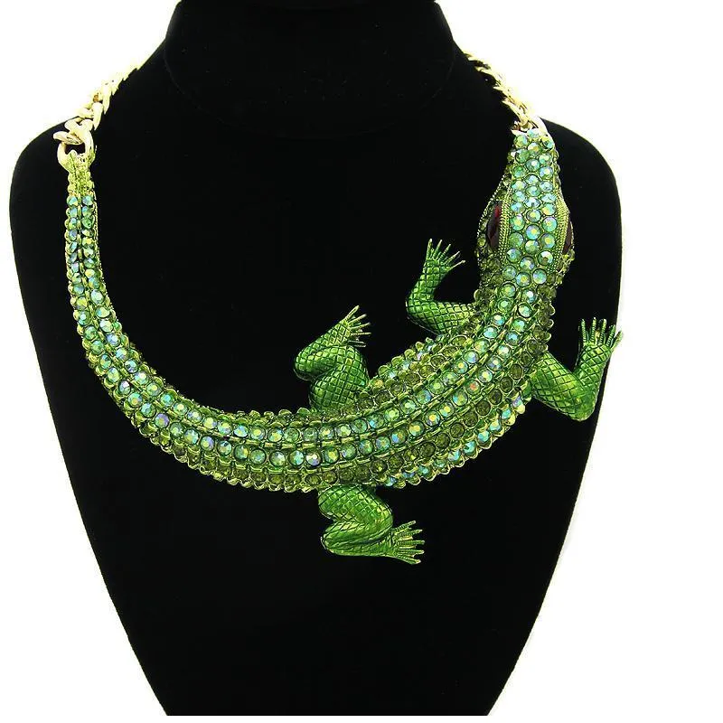 Fake diamond choker sale