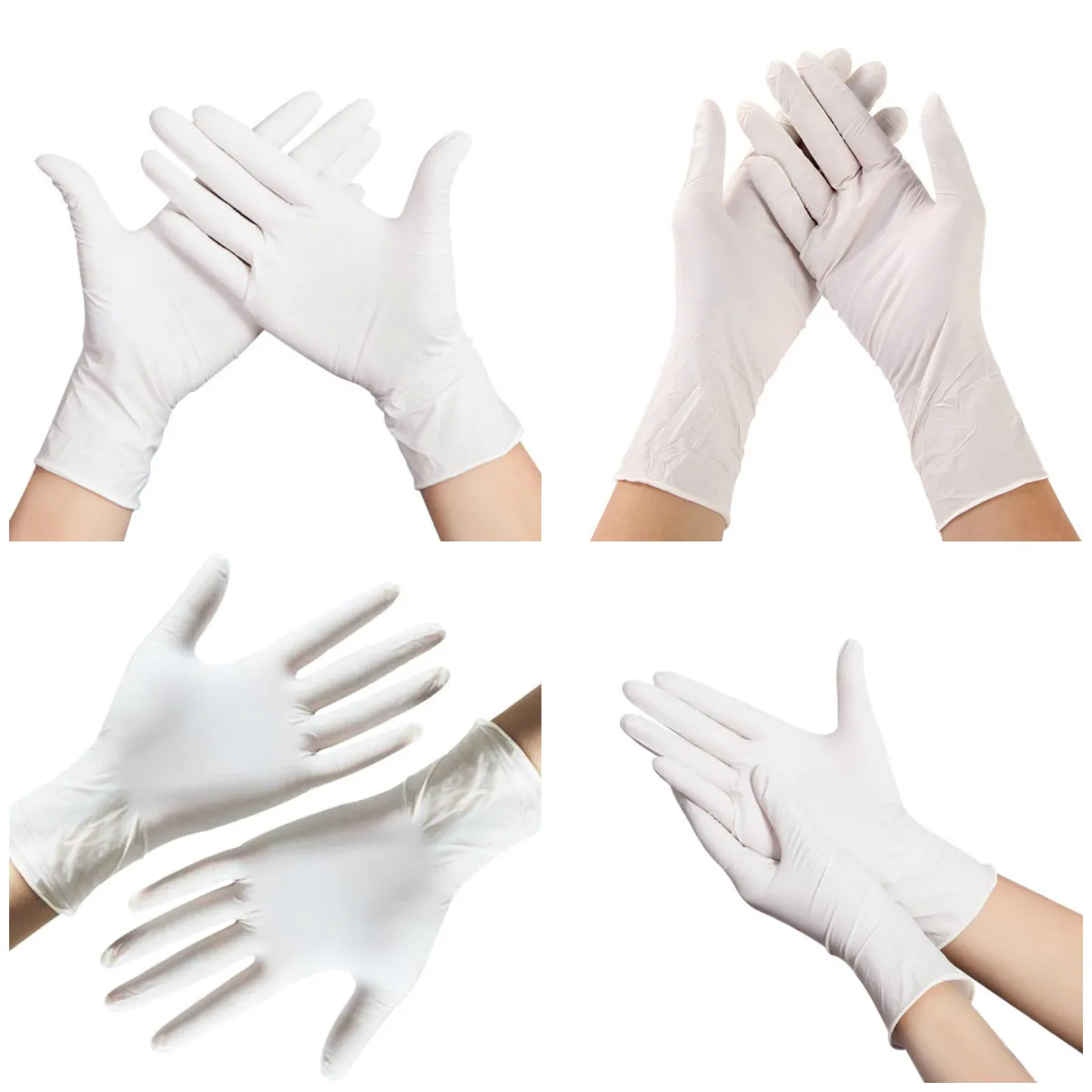 CleanX Powder Free Nitrile Cleaning Gloves Stain Resistant, Disposable & Sanitary Household