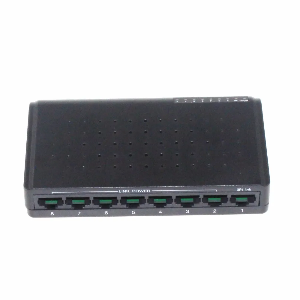 Бесплатная доставка 100 Мбит / с IEEE802.3x 8 портов S POE Switch Power  over Ethernet Сетевой коммутатор Ethernet для IP-камеры VoIP-телефон AP ...