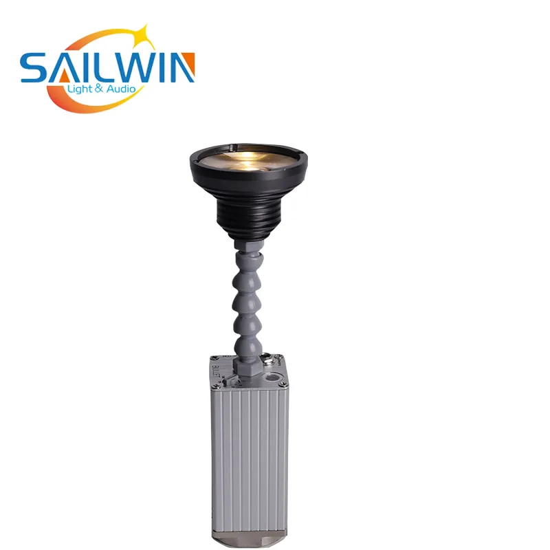 Sailwin Stage Light 10W ZOOM Battery Operated charging Wireless LED Pinspot Light For Event Wedding Party