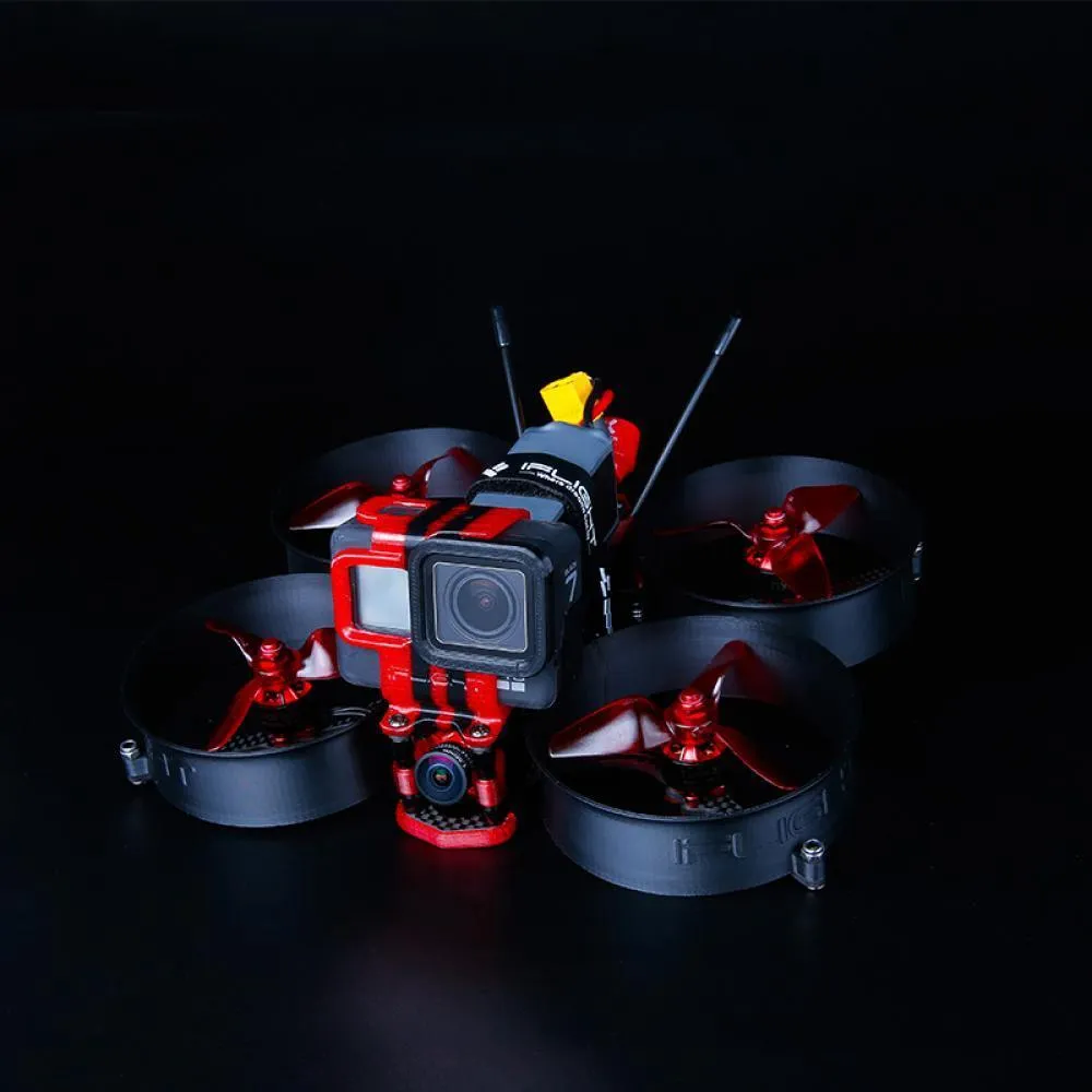 IFLIGHT MEGABEE 3 인치 실내 HD 촬영 FPV 레이싱 드론 Succex F4 V2 35A 48CH 500MW CADDX RATEL CAM BNF -FLYSKY FS -A8S V2 수신기